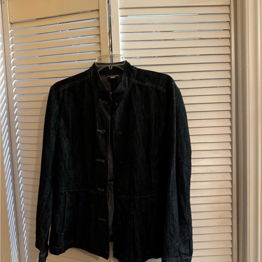 Unbranded Women's Black and Navy Jacket